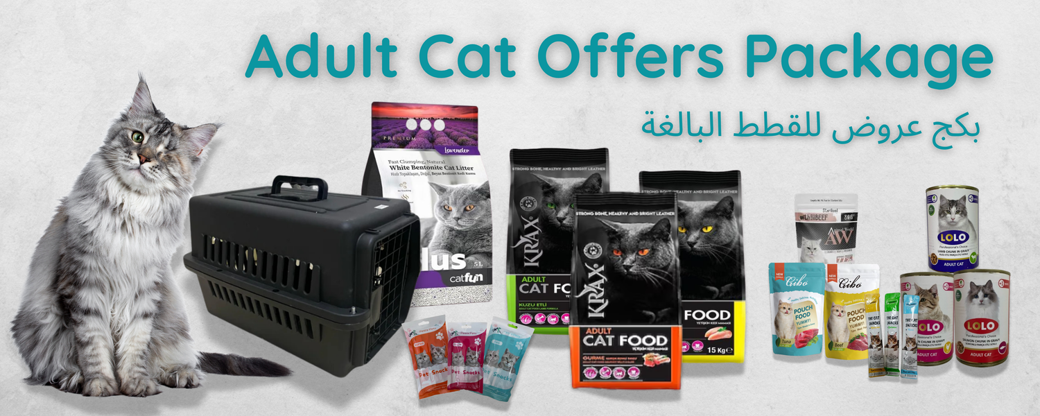 Adult Cat Offers Package - بكج عروض للقطط البالغة