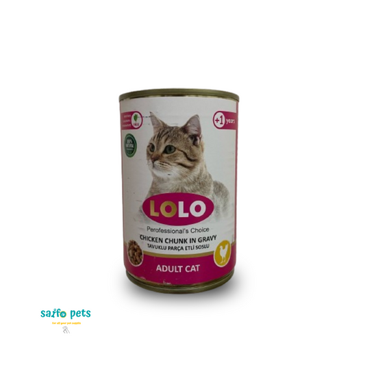 LoLo Wet Food Chicken Flavor _ لولو طعام رطب للقطط بنكهة الدجاج