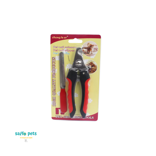 Cat Nail Clipper with File - مقص أظافر للقطط مع مبرد