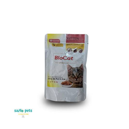 Bio Cat wet food for kittens -  بايو كات طعام رطب للقطط الصغيرة